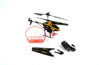 Радиоуправляемый вертолет 3-х канальный Wltoys V388 с механизированным подъемным краном