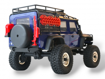 Радиоуправляемый краулер Remo Hobby OFF-ROAD (синий) 4WD 2.4G 1/18 RTR