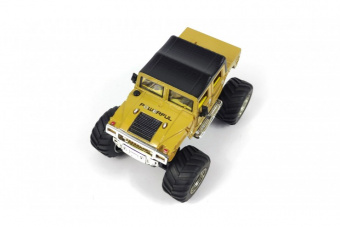 Машинка на пульте управления Hummer 1:43 Желтый
