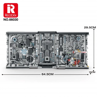 Конструктор Планетарная книга Reobrix 66030
