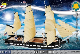 Конструктор корабль USS CONSTITUTION