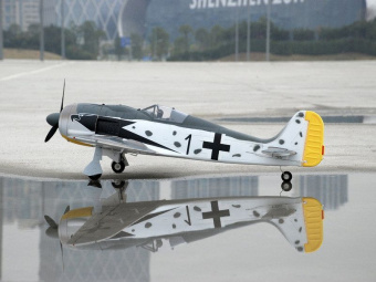 Радиоуправляемый самолет Top RC FW190 1200мм (закрылки, шасси) 2.4G 6-ch LiPo RTF