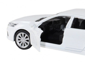 Машина ''АВТОПАНОРАМА'' KIA K7, белый, 1/41, инерция, в/к 17,5*12,5*6,5 см