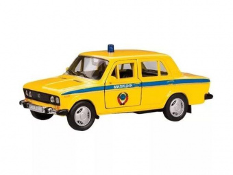 Машина Autotime ''LADA 2106'' милиция СССР 1:36