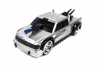 Боевая машинка  Ford F-150 на пульте управления (Свет, звук, 27 см, 1:14) Серая