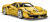 Радиоуправляемый конструктор CaDA MASTER споркар Italian Super Car, желтый 1/8 (3187 деталей) C61057W