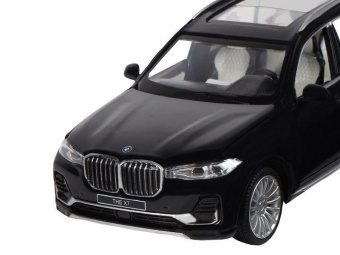 Машина ''АВТОПАНОРАМА'' BMW X7, черный, 1/32, свет, звук, инерция, в/к 17,5*13,5*9 см