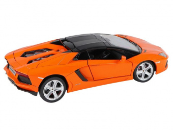 Машина ''АВТОПАНОРАМА'' Lamborghini Aventador Roadster, оранжевый, 1/24, в/к 24,5*12,5*10,5 см
