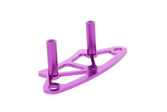 Alum.Front Bumper Upeer Plate