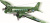 Конструктор COBI самолет DOUGLAS C-47 SKYTRAIN / 550  PCS / 5701