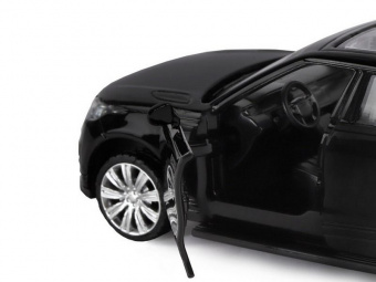 Машина ''АВТОПАНОРАМА'' Land Rover Range Rover Velar, черный, 1/42, инерция, в/к 17,5*12,5*6,5 см