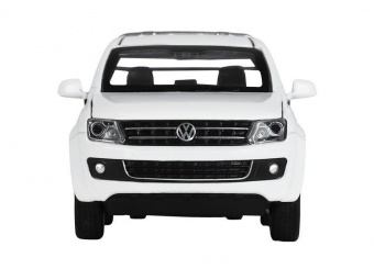 Машина АВТОПАНОРАМА Volkswagen Amarok, белый, 1/30, свет, звук, инерция, в/к 20*10*11 см