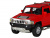 Машина ''АВТОПАНОРАМА'' Hummer H3, красный, 1/32, свет, звук, инерция, в/к 17,5*13,5*9 см