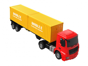 Радиоуправляемый тягач на 2 контейнера Double Eagle MACK 1/26 2.4G RTR