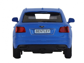 Машина ''АВТОПАНОРАМА'' BENTLEY BENTAYGA, синий, 1/45, инерция, в/к 17,5*12,5*6,5 см
