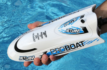 Радиоуправляемый катер ProBoat Jet Jam 12 Pool Racer (белый) RTR