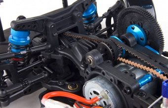 Радиоуправляемая модель для дрифта BSD Racing Cheetah DS, Brushed 4WD RTR 1:10 2.4G