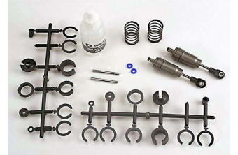 Big Bore shocks (short) (hard-anodized & PTFE-coated T6 aluminum) (assembled with TiN shafts w/