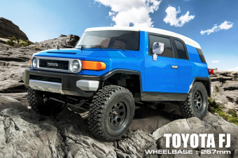 Трофи модель CFX от MST (Max Speed Technology) 1/10 4WD набор для сборки с кузовом TOYOTA FJ