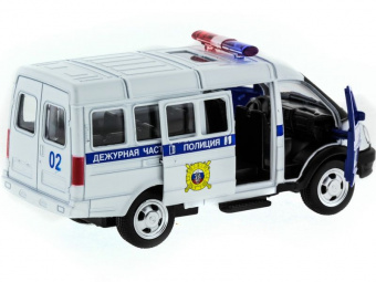Машина ''АВТОПАНОРАМА'' инерц. ГАЗель (полиция) 1/50, в/к 14,5*8*5,5 см