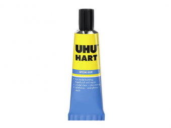 Клей универсальный для твердых пластиков UHU Hart, 7 г