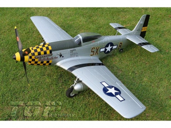 Р/У самолет Top RC P-51D (желтая раскраска) 750мм PNP