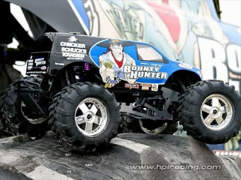 Кузов трак 1/8 - BOUNTY HUNTER 4X4 - некрашеный