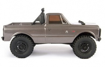 Модель для трофи Axial 1/24 SCX24 1967 Chevrolet C10 4WD Brushed RTR (тёмный металлик)