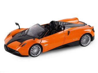Машина ''АВТОПАНОРАМА'' Pagani Huayra Roadster, оранжевый, 1/24, свет, звук, в/к 24,5*12,5*10,5 см