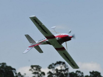 Р/У самолет Top RC Cessna 182 400 class красная 965мм PNP