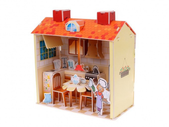 3D пазлы из пенокартона КУХНЯ (36 деталей, 4 листа)