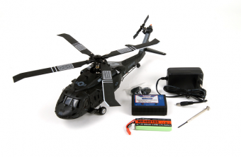 Радиоуправляемый вертолёт Nine Eagles Solo Pro 319 2.4 Ghz (черный), электро, RTF