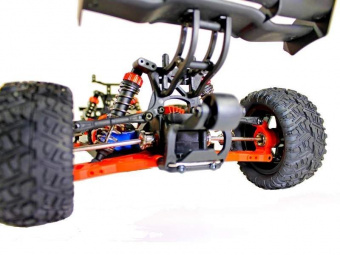 Радиоуправляемая трагги Remo Hobby S EVO-R UPGRADE (красный) 4WD 2.4G 1/16 RTR
