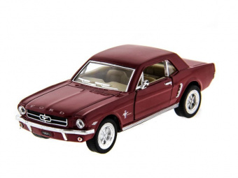 Машина Kinsmart ''FORD MUSTANG'' инерция (1/12шт.) 1:36 б/к