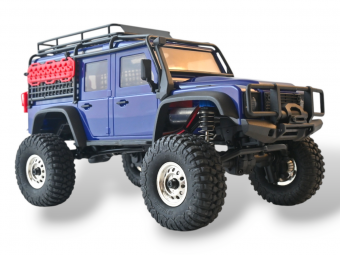 Радиоуправляемый краулер Remo Hobby OFF-ROAD (синий) 4WD 2.4G 1/18 RTR