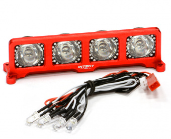 Подсветка LED (4) на крышу (красн-черн) для моделей 1/10, 1/8, 1/5