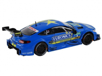 Машина ''АВТОПАНОРАМА'' Mercedes-AMG C 63 DTM, синий, 1/32, свет, звук, инерция, в/к 17,5*12,5*6,5 см