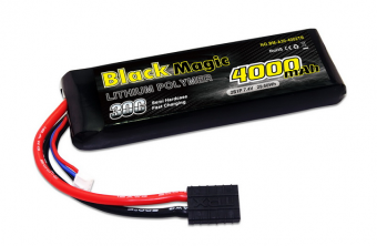 LiPo 7,4В(2S) 4000mAh 30C Soft Case Traxxas plug for TRAXXAS