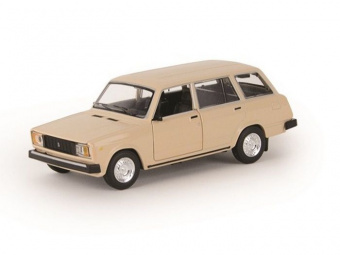Машина ''АВТОПАНОРАМА'' ВАЗ 2104 ,1/24, Pull Bаck механизм, в/к 10*12*22 cм