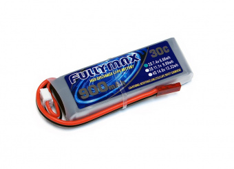 Аккумулятор LiPo Fullymax 7.4V 900мАч 30C