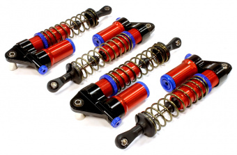 Комплект амортизаторов (красные) HPI 1/10 Bullet MT & Bullet ST