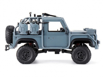 Радиоуправляемая машина MN MODEL английский пикап Defender (синий) 4WD 2.4G 1/12