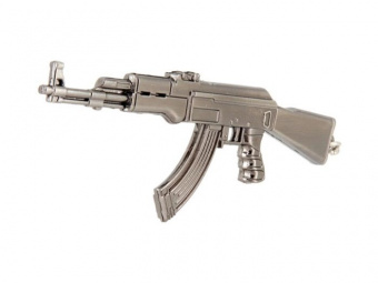 Брелок-сувенир автоматы из металла серии ''Cross Fire'' АК-47, М16, FAMAS