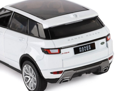 Машина АВТОПАНОРАМА Land Rover Range Rover Evoque HSE 2017, белый, 1/24, в/к 24,5*12,5*10,5 см