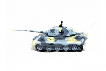 Радиоуправляемый микро танк King Tiger 2203 в масштабе 1:72, частота 2.4Ghz