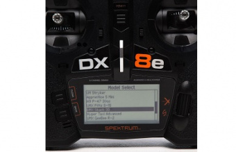 Радиоаппаратура Spektrum DX8e 8 Каналов (без приемника)
