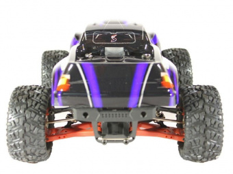 Радиоуправляемый монстр Remo Hobby SMAX Brushless UPGRADE V2.0 (синий) 4WD 2.4G 1/16 RTR