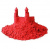 Набор игровой для лепки кинетический песок красного цвета 500 грамм (MS-500G Red)