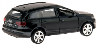 Машина АВТОПАНОРАМА Audi Q7, черный, 1/43, инерция, откр. двери, в/к 17,5*12,5*6,5 см