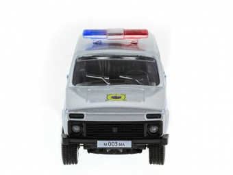 Машина ''АВТОПАНОРАМА'' инерц. ВАЗ 2121 1/50, в/к 12*7*5,5 см, серебристая